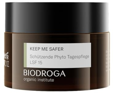 BIODROGA - Organic Institute - Keep Me Safer - Schützende Phyto Tagespflege LSF 15