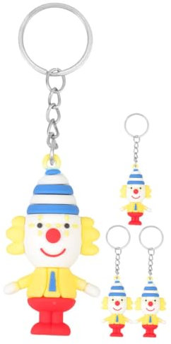 IMIKEYA Clown Schlüsselanhänger Dekoration für Taschen und Schlüssel