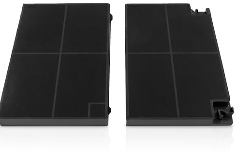 FIND A SPARE EFF70 Charcoal Carbon Filters Compatible with Electrolux EFG5002, EFG514, EFG520, EFG525 Cooker Hoods – 193 x 135 x 20 mm – Pack of 2