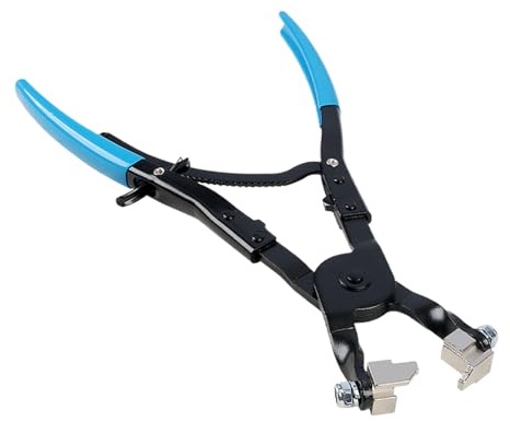 Clamping Pliers, Lockable Radiator Pliers, Flexible Tool, Quick Release for Brake Lines, Electrical Work, Maintenance, Mechanic