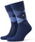 Burlington Herren Socken Preston M So weich und warm gemustert 1 Paar, Blau Royal Blue 6000, 46-50