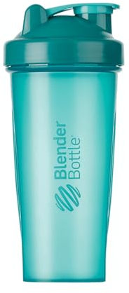 BlenderBottle Classic Shaker | Shaker Protéine | Bouteille d'eau |Blenderball | 820ml - Teal