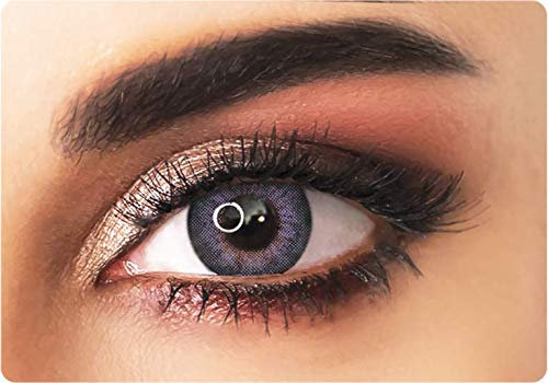 ADORE Lentes de Contacto de Colores sin Graduación de la colección DARE - Lentes de Contacto Trimestrales + Soporte Personalizado Gratis - Lentillas de Color (VIOLETA/DARE)