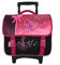 Bagtrotter Cartable à Roulettes Cybel Cheval Licorne 38cm Rose