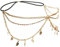 Xinlie Gatsby Haarschmuck Kette Sparkling Stirnband Bling Kopf Kette Schmuck Kristall Strass Flapper Stirnbänder Haarband Haarschmuck Haarschmuck Stirnbänder Kopfschmuck Haarschmuck für Frauen,Mädchen