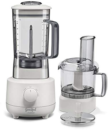Goodful by Cuisinart BFP700GF Food Processor, Blender Combo, White