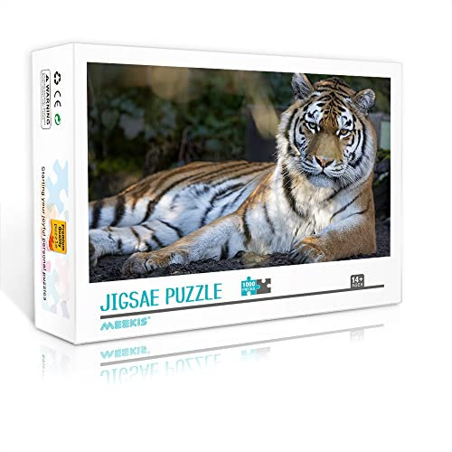 1000 Teile Mini-Puzzle für Erwachsene Tiger Klassisches Puzzle-Spiel Spielzeug-Puzzle (Papppuzzle 38 x 26 cm) Puzzles für Erwachsene und Kinder