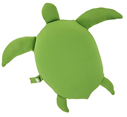 balvi Strandkissen Summer Turtle Farbe Grün Strandkissen in Form Einer Schildkröte Polyester