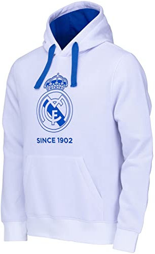 Real Madrid Real Herren Kapuzen-Sweatshirt, offizielle Kollektion, Größe XXL