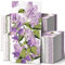 200 Lila Floral Gästeservietten Papierhandtücher für Badezimmer Gästehandtücher Einweg Badezimmer Papier Lila Dekorative Lavendel Servietten Blumen Abendessen Papier Handservietten für Hochzeit