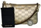 Michael Michael Kors Medium Pouchette, Blassgold/Schwarz