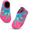 Zapatos de Agua Niño Niña Escarpines de Playa Antideslizante Secado Rápido Calcetines de Natación Zapatillas de Piscina Descalzo Unisex Bebé Verano Barefoot Calzado Aqua Surf Buceo Pulpo Rojo 22/23EU