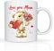 Star Online Mother’s Day Mug Gifts for Mum Grandma from Daughter and Son, 330ml Coffee Mug Gifts for Birthdays and Anniversary (Love You Mum)
