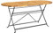 Keketa Gartentisch Klapptisch Holz Gartentisch Holz Klapptisch Gartentisch Außentisch Holz Gartentisch Klappbar 160x85x74 cm Massivholz Akazienholz Oval