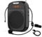 Norwii Mini amplificatore vocale portatile ricaricabile Bluetooth altoparlante 4000mAh con microfono con cavo cuffie e vita, PA amplificatore vocale personale per insegnanti, guide