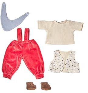 Käthe Kruse Waldorf Kleidungsset Toni I Wechsel- oder Ersatzkleidung für Waldorfpuppen I 5-teiliges Set Puppenkleidung zur Erweiterung der Spielmöglichkeiten