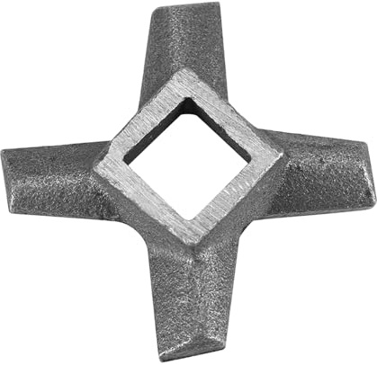 Fleischwolf Klingen, Produktdurchmesser 45 mm Professionelles Kreuzförmig Stahl Küchenlebensmittel Klinge Fleischwolf Schneider Ersatzteil für Lebensmittelmühlen (Größe 5)