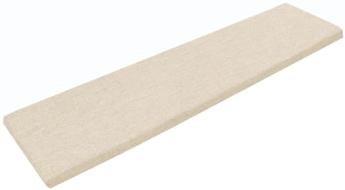 Sitzbank Kissen 100x35/100x40/120x40/140x40/150x50 Bankauflage Bankkissen 3/5/8CM Dicke Outdoor Waschbar Bankkissen Unterseite Antirutsch 2/3-Sitzer Sitzkissen für Fensterbank(Color:#4,Size:120x45x5cm