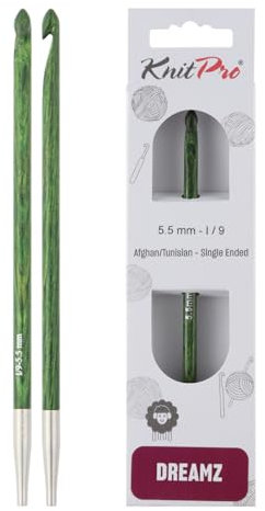 KnitPro Dreamz Afghanische/tunesische Häkelnadeln | 5,5 mm