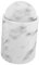 Parliky Kitchen Waste Bin Flip Lid Marble Trash Can Storage Basket Modern Design