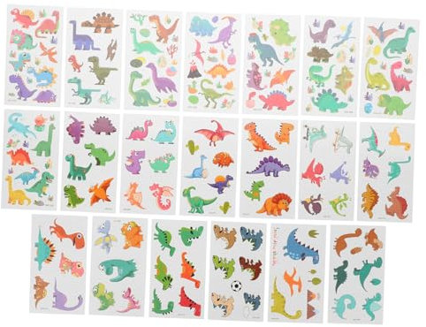 MERRYHAPY Cute Stickers Temporary Dinosaur Tattooos Temporary for Women Body Sticker for Decor
