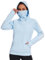 Bassdash Damen Fleece Hoodie Warmer Pullover Kapuzenpullover mit Schlauchschal Wasserdicht Wandern Jagd Angeln Sweatshirt