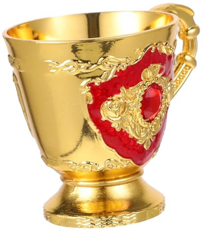 GARVALON Copa De Licor Europea Retro De Plato Ovalado Elegante Vaso Para Vino y Eventos Especiales