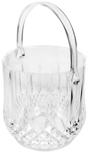 Alipis Eimer eiswürfelkühler eiswürfel kühler Kühlbox Bierkübel bierkühler zapfanlage Flaschen Weinkühler Whiskey vereist luftdicht Kleiner Eiskübel Bar-Eiskübel Bier Eimer Plastik