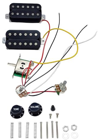 Vordrückte HH Gitarren Pickups Ersatzteilset Mit 5 Wege Switches Für Professionellen Sound Auf E Gitarre