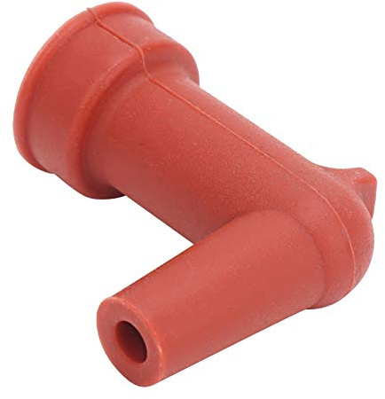MasYosh 90-Grad-Zündkerzenstecker, Wasserdichte Gummiabdeckung mit Feder aus Aluminiumlegierung, Passend für Parsun Außenbordmotoren mit 15 PS, 18 PS, 30 PS, 40 PS und 60 PS