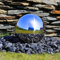 CLGarden Edelstahl Kugel aufwendig poliert 30cm für Springbrunnen Gartenbrunnen Zierbrunnen Kugelbrunnen Wasserspiel