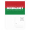 DIYthinker Ungarn Land Flagge Name Postkartenset Geburtstag dankt Karte Mailing Side 20pcs 5.7 Zoll x 3.8 Zoll Mehrfarbig