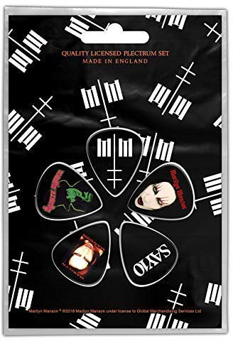 Marilyn Manson 5 Plektrum Pack (Rz)