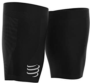 COMPRESSPORT Under Control Quad Manga de compresión, Unisex-Adult, Negro, T4