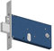 Art. 375 Serrure pour cadenas et rouleau réglable Frontal Inox Cylindre ovale non inclus - E - 60