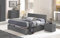 Dafne Italian Design Letto matrimoniale con contenitore in legno, rete ortopedica a doghe - 169 x 203 x 94h.