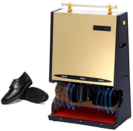 ZhiLianZhao Chaussures Polisseur pour Chaussures, Cireuse de Chaussure Ménage Automatique Machine, Entretien des Chaussures, Adapté Au Hall D'entrée de L'hôtel