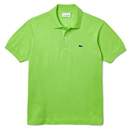 Lacoste Men's Classic Pique Slim Fit Short Sleeve Polo Shirt, Brasilia, Large