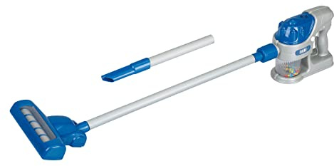 Kidoozie Tidy Vacuum Duo, 2-in-1 Stick and Handheld Toy Vacuum Cleaner for Pretend Play; Children Ages 3+