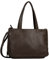 Gabor, Kara, Damen, Shopper, M, Dark Taupe, 37,5x13,5x24,5 cm
