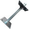 Adjustable Bolt Down Pergola Post Support Shoe Feet Galvanised Heavy Duty 4mm Thick Metal Steel Sheet Size 110mm x 110mm x 250mm 4.33 x 4.33 x 9.84