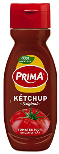 Prima Ketchup sabor original elaborado con tomates españoles. 290 g