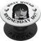 Wednesday What Would Wednesday Do? Skull Shaded Portrait PopSockets mit austauschbarem PopGrip