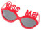 SEWACC Lustige Party-Brillen-Dekore -Sonnenbrillen Lustige Brillen Pinkfarbene Sonnenbrille Fotoautomaten-Requisiten Neuartige Sonnenbrillen Neuartige Brillen