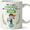 MUGFFINS Tazas Personalizadas para ECONOMISTA hombre - En Español - Eres Mejor del Mundo - 11 oz / 330 ml - Regalo Personalizable original y divertido
