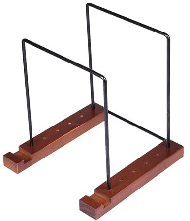 WEITING Schallplatten Aufbewahrung | Schallplattenständer | Vinyl Halter LP Ständer | Prospekthalter | Bücher Aufbewahrung | Zeitungsständer | Schallplatten Deko