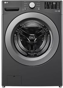 LG WM3470CM 27 Inch Front Load Washer with 5.0 Cu. Ft. Capacity, 8 Wash Programs, 1,300 RPM, SpeedWash Cycle, SmartDiagnosis, Rinse+Spin, Control Lock