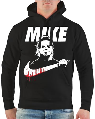 Life Is Pain Herren Kapuzenpullover Horror Logo Mike Kult Hoodie Tattoo Merch