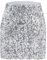 Century Star Pailletten Rock Party Rave Outfit Damen Glitzer Rock mit Elastische Taille Silbrig S