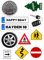 Edible print A4 Personalised Car Cake topper set cake decorations icing paper UNCUT Learner driver - License plate 17th birthday